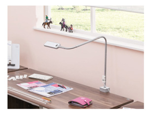 kvalitn stolov led lampa Flexlight so zrukou 5 rokov